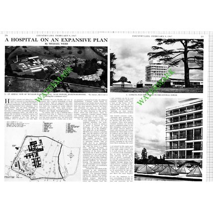 Wexham Park Hospital Slough Buckinghamshire - 1967 Article