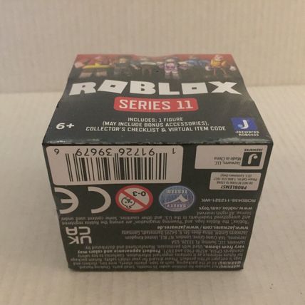Two Roblox Series 11 Unopened Blind Box Mystery Figure with Virtual Code
