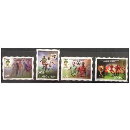 Cabo Verde 2010 - Mi. 965 - 968 FIFA South Africa Coupe du Monde 4 val. MNH