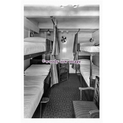 pu0864 - Canadian Pacific Liner - Empress of Britain - interior print 6cx4