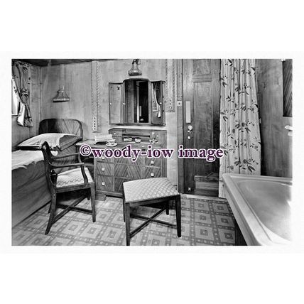 pu0874 - Canadian Pacific Liner - Empress of Britain - interior print 6x4