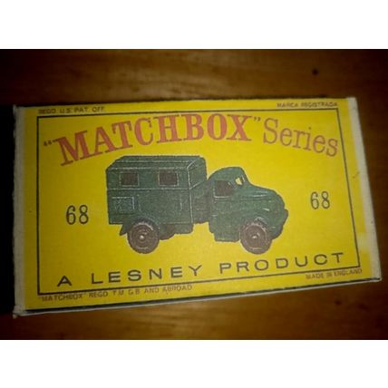Matchbox - No68 Wireless Truck - Replica / Repro Box