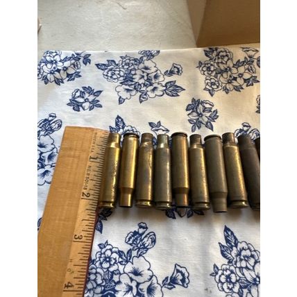 Spent brass 308 rifle casings Old Bullet Shells Military Headstamps