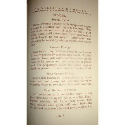 1946 De Virginia Hambook by De Ol' Virginia Hamcook - Dietz Press 16th Printing