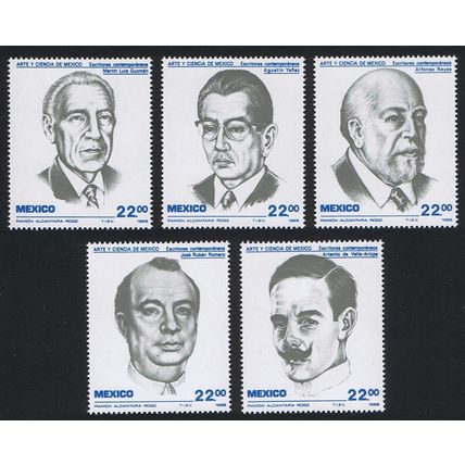 Mexico Mexican Scientists 5v 1985 MNH SG#1750-1754 Sc#1393-1397