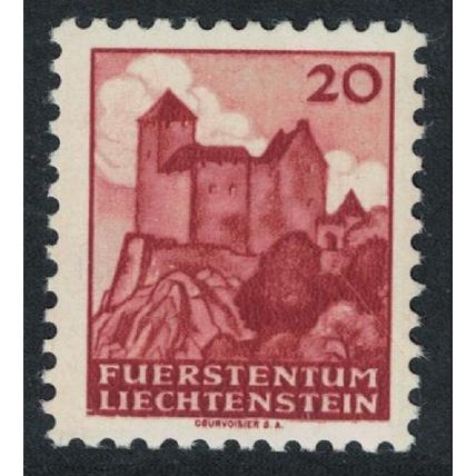 Liechtenstein Gutenberg Castle 1943 MNH SG#226 MI#223 Sc#197
