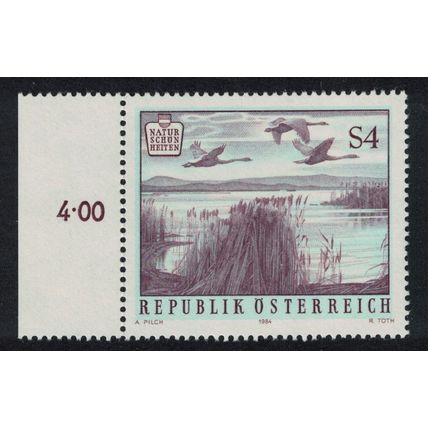 Austria Birds Geese Natural beauty Spots Lake Neusiedl 1984 MNH SG#2030 MI#1788