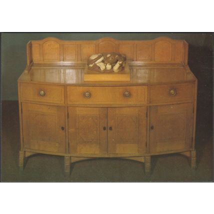 1924 Sideboard in Oak, c.1980s - Cheltenham Art Gallery & Museum Postcard