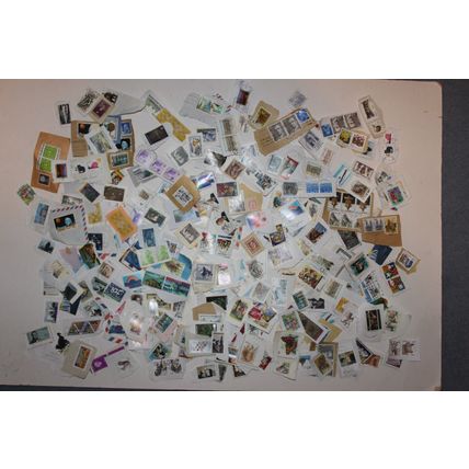 West Europe Kiloware on Paper Large & Commems 350gm over 30 years old see photos