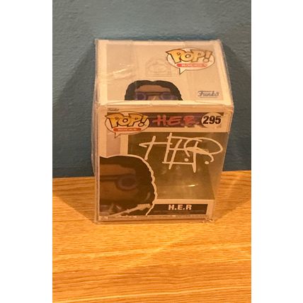 Funko Pop! H.E.R #295 Facsimile Laser Autographed Figure (Box & Protector)