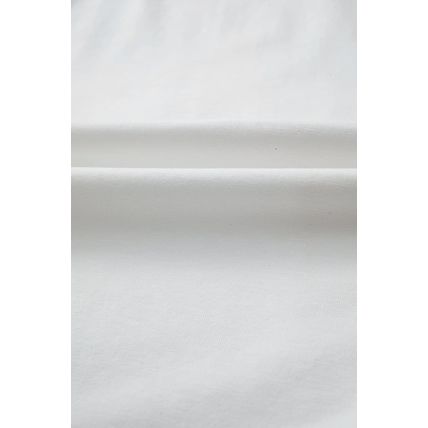 White Star Layered Patched Graphic Drop Shoulder Half Sleeve Loose Tee