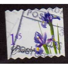 CAN 2004 $1.45 (S/A) 'FLOWERS'- ( 1ST SERIES) FINE USED (EBID44-467)