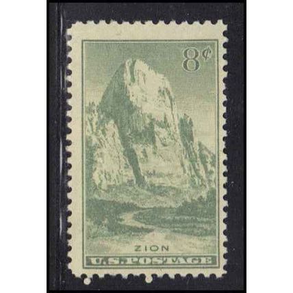 747 8c Zion National Park Just Clears MNH U1644