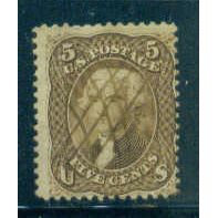 Used 76 5c Thomas Jefferson Average C1812