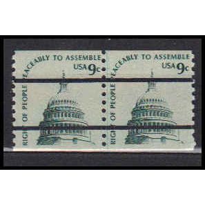 1616b 9c Capitol Dome Fine MNH CLP PreCnx CA0193