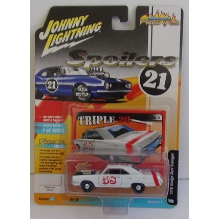 JOHNNY LIGHTNING ' SPOILERS 21 ' 1970 DODGE DART SWINGER (2021)