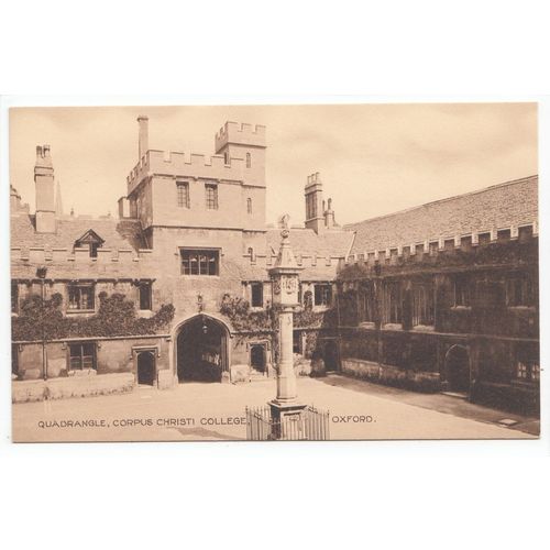 Quadrangle Corpus Christi College Oxford Boots Pelham Series Postcard 411