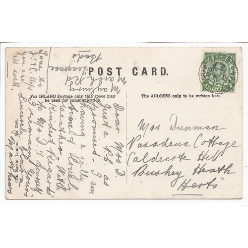 Springfield Park Upper Clapton London 1912 Animated Postcard