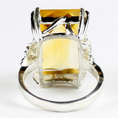 Citrine, 925 Sterling Silver Ladies Ring, SR039