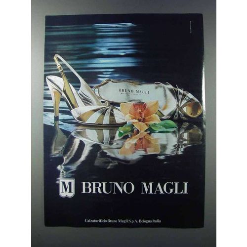 1981 Bruno Magli Shoes Ad
