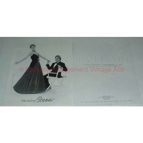 1989 2pg Bvlgari Ad w/ Mary Tyler Moore - My Scaasi!!