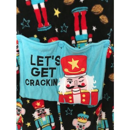 1 Piece Secret Treasures Nutcracker Pajamas Christmas Women's Size Medium