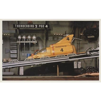 Thunderbird 4 Craft Episode 1 of Season 2 Thunderbirds Postcard