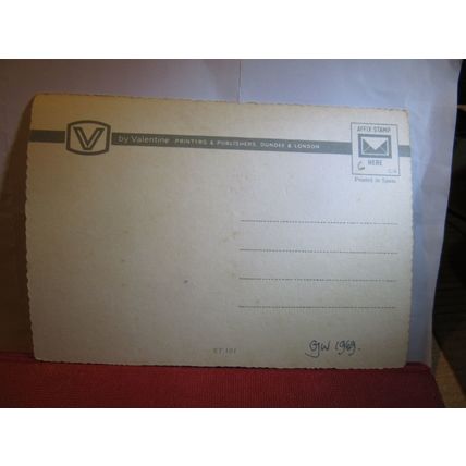 MOTOR RACING CIRCUIT unused postcard by Valentine dated 1969 #