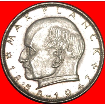 NOBEL PRIZE 1918: GERMANY ★ 2 MARKS 1970J MAX PLANCK★LOW START★NO RESERVE