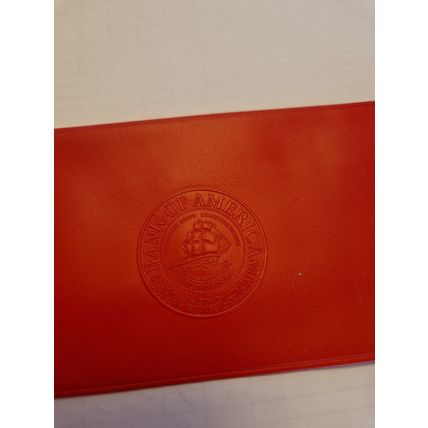 Vintage Bank of America Travellers Cheques Holder