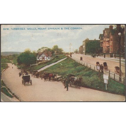 Mount Ephraim & The Common, Tunbridge Wells, Kent, 1925 - Photochrom Postcard