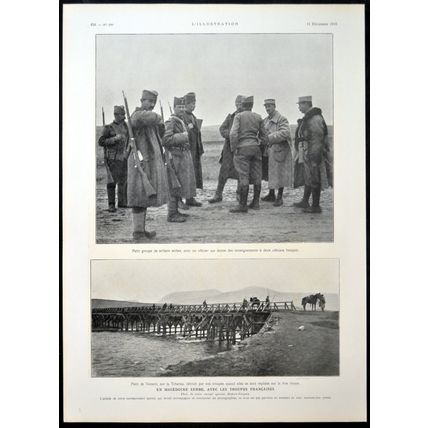 IN SERBIAN MACEDONIA, WITH FRENCH TROOPS 1915 Jacques Hubert WORLD WAR I #3