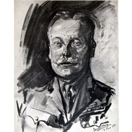 GENERAL DE CASTELNAU, CHIEF OF THE GENERAL STAFF 1915 Lucien Jonas WORLD WAR I