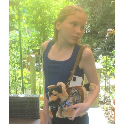 German Shepherd shaped hand or shoulder bag by FAITHFUL FRIENDS COLLECTABLES