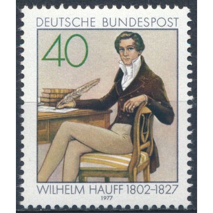 150th Death Anniv Wilhelm Hauff - West Germany 1977 - MNH - MiNr 954
