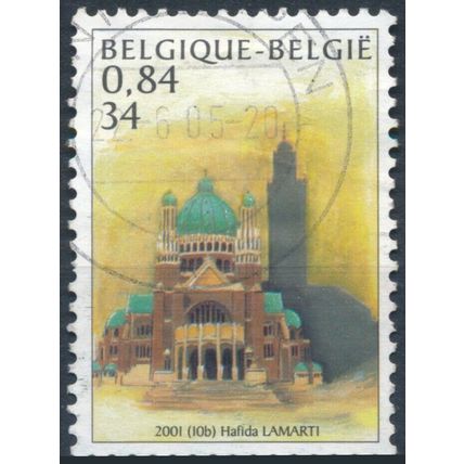 Places of Worship: 34f - Belgium 2001 - F H - MiNr 3053