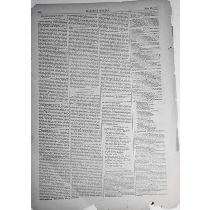 The Regatta Of The New York Yacht Club - June 13, 1857 Harper's Weekly