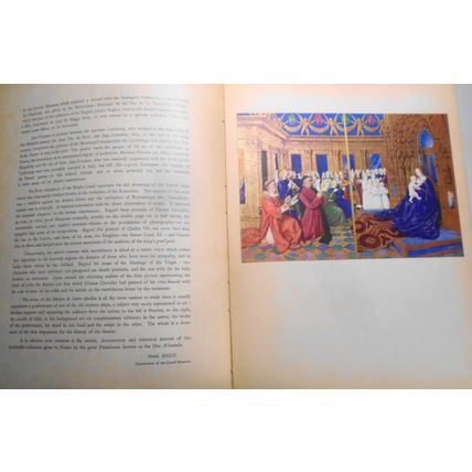 The Fouquets of Conde Museum at Chantilly - Verve 1939 - 11 Illuminated plates.