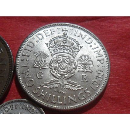 1939 George VI coins.