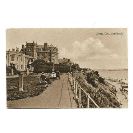 Centre Hill, Southwold, Suffolk, Postcard.