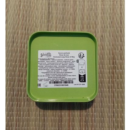La Savonnerie de Nyons Rose Soap In A Tin 100g