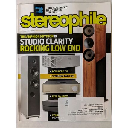 STEREOPHILE-JUNE 2025-AMPHION KRYPTON3X-STUDIO CLARITY-NEW-FAST SHIPPING