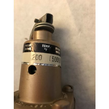 NEW 1/2" watts N31L,N3IL REGULATOR, LAWRENCE MASS ,PRESSURE RELIEF VALVE NO ,EH