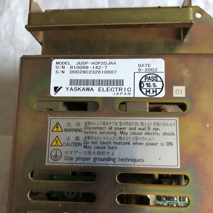 YASKAWA JUSP-ACP35JAA SERVO PACK CONTROLLER,JUSP-RCP01AAD,Bu