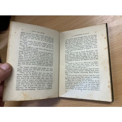 1885 WAYS AND MEANS IN A DEVONSHIRE VILLAGE CRUWYS SHARLAND FICTION HB BOOK (P2)