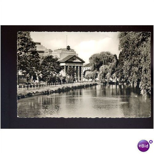 Germany DETMOLD Landestheater Postcard by Schoning (192)
