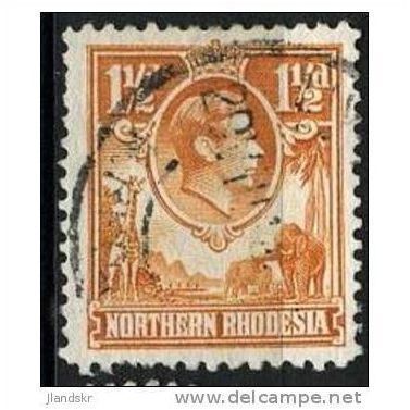 NORTHERN RHODESIA 1938/1952 SG 30 - fine used (o)