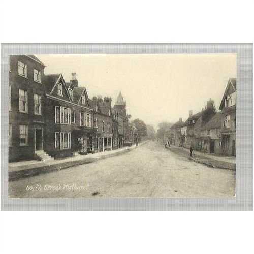 Sussex MIDHURST North Street Postcard by Bowyer