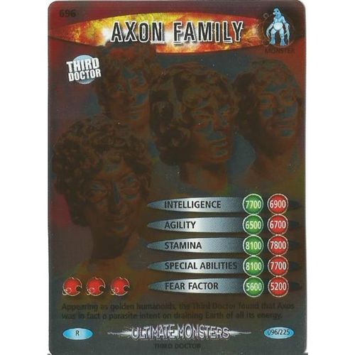 Dr Doctor Who Battles In Time Ultimate Monsters Rare #696 Axon Family
