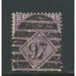 victoria sp stamp sg108 used no hyphen plate unknown